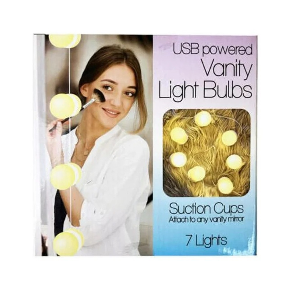 USB Powered Vanity Light Bulbs - White